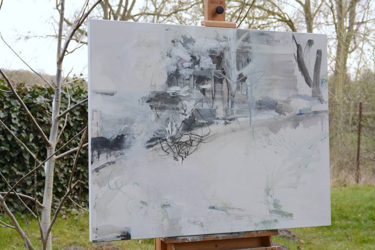 Original Figurative Cities Painting by Christian Kabuß