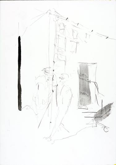 Original Abstract Culture Drawings by Christian Kabuß