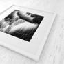 Preview. Print (32x32 cm.), framed in white plastic or in wood painted in white (60x60 cm.)