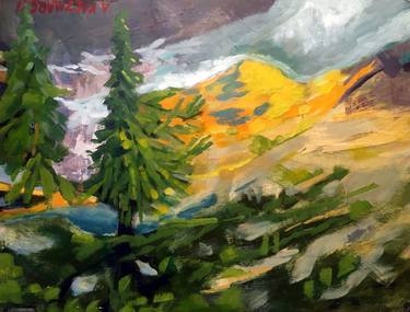 Original Abstract Expressionism Landscape Paintings by Andrew Kaczmarski