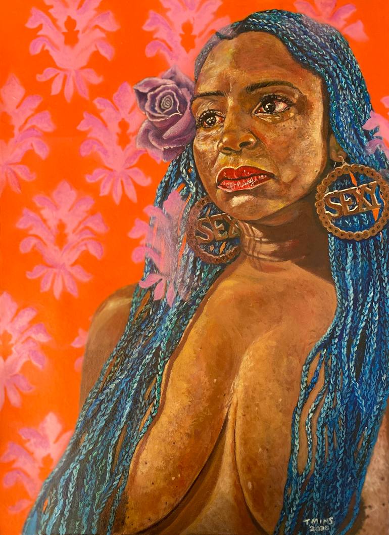 Original Expressionism Nude Paintings by Traci Mims