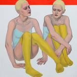 To Be an Angel – Contemporary Figurative Painting by Teona Chanishvili