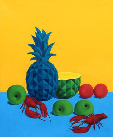 Original Still Life Paintings by Teona Chanishvili