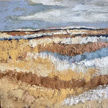 Original Abstract Expressionism Landscape Paintings by Liesbeth Meulman