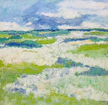 Original Abstract Expressionism Landscape Paintings by Liesbeth Meulman