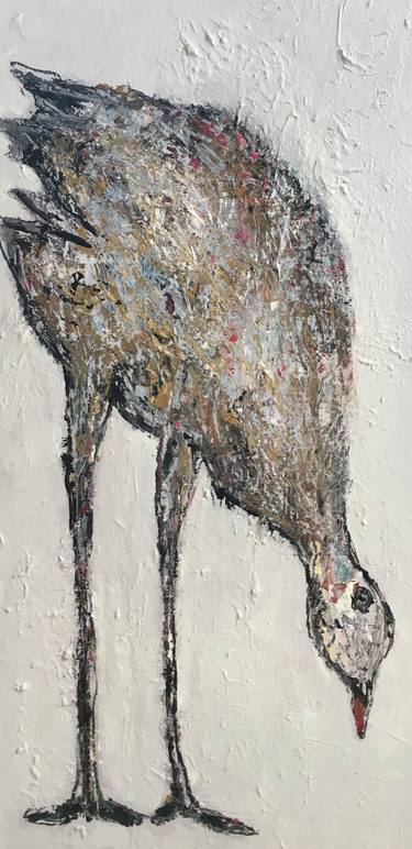 Original Abstract Expressionism Animal Paintings by Liesbeth Meulman