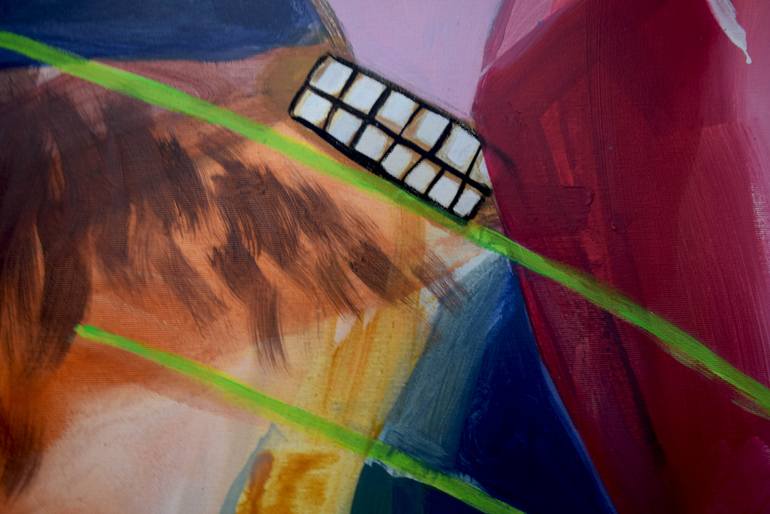 Original Expressionism People Painting by Agata ŻYchlińSka