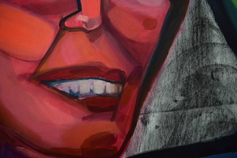 Original Art Deco People Painting by Agata ŻYchlińSka