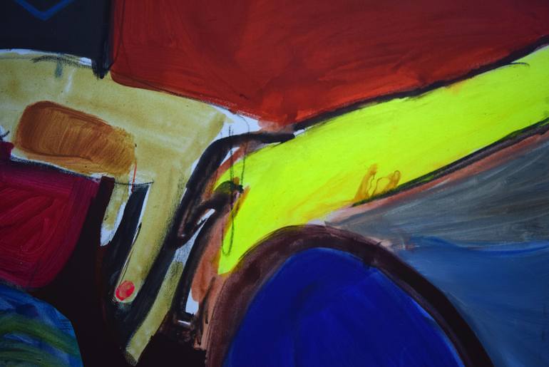 Original Art Deco People Painting by Agata ŻYchlińSka