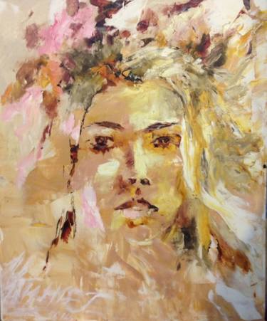 Original Impressionism Portrait Paintings by Galina Utina