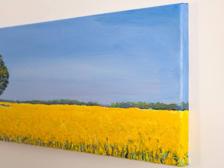 Original Impressionism Landscape Painting by Diana Rose