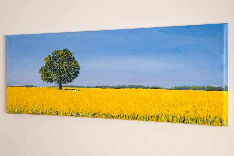 Original Impressionism Landscape Painting by Diana Rose