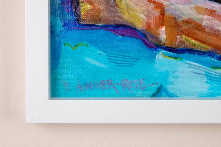 Original Abstract Expressionism Still Life Painting by Diana Rose