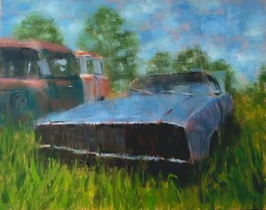 Print of Figurative Automobile Paintings by Lara Ivanovic