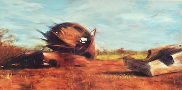 Print of Expressionism Automobile Paintings by Lara Ivanovic