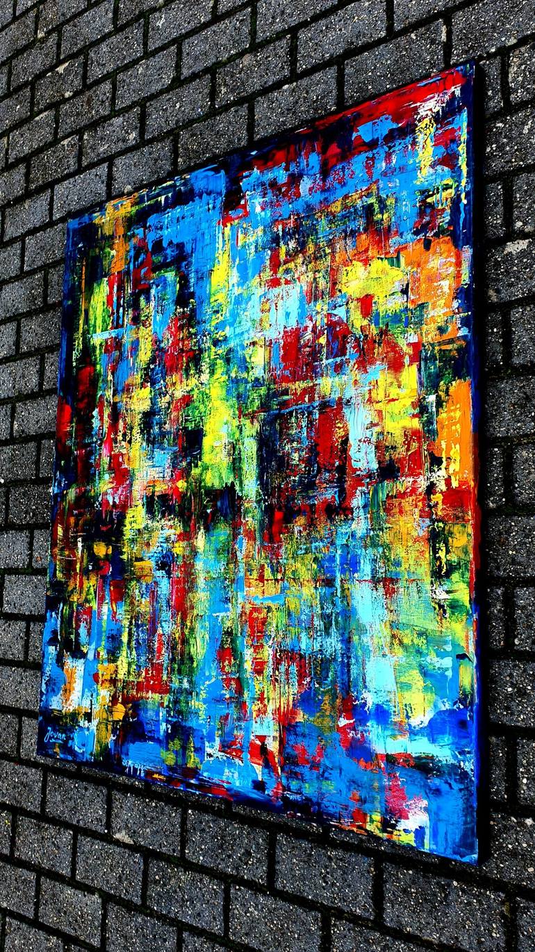 Original Abstract Painting by Jovan Srijemac