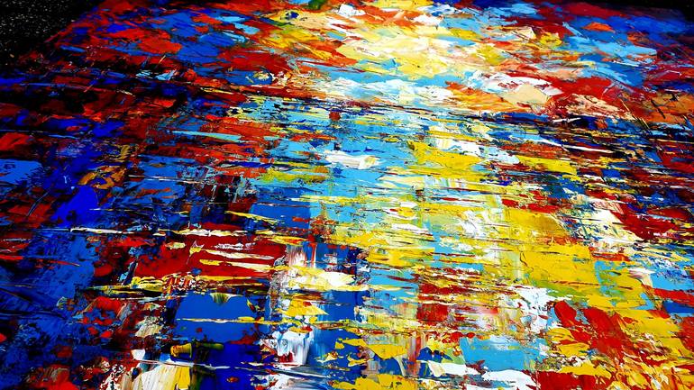 Original Abstract Painting by Jovan Srijemac