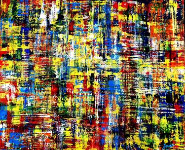Original Abstract Expressionism Abstract Paintings by Jovan Srijemac
