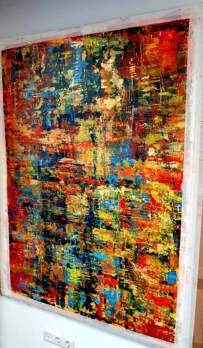 Original Abstract Painting by Jovan Srijemac