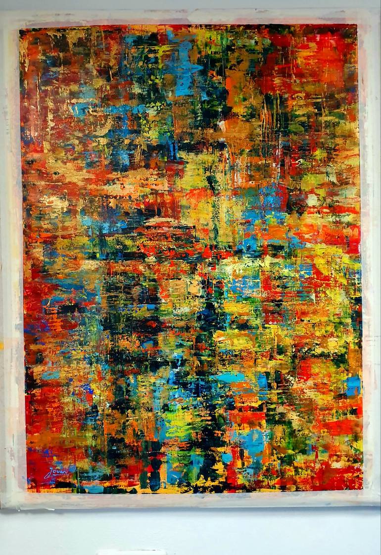 Original Abstract Painting by Jovan Srijemac