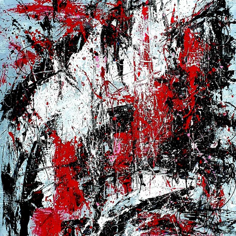 Original Abstract Painting by Jovan Srijemac