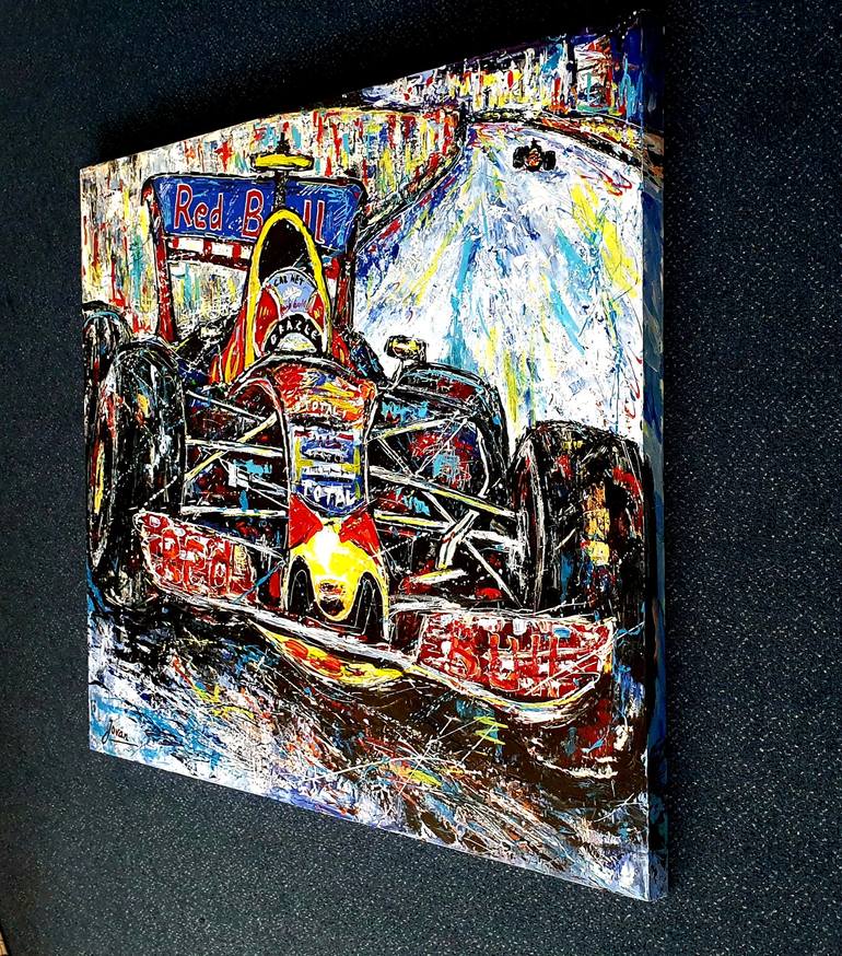 Original Abstract Expressionism Sport Painting by Jovan Srijemac