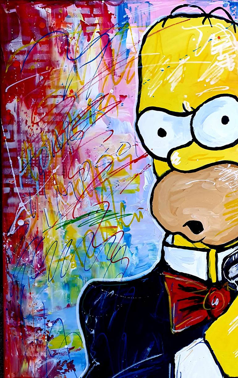 Original Pop Art Comics Painting by Jovan Srijemac