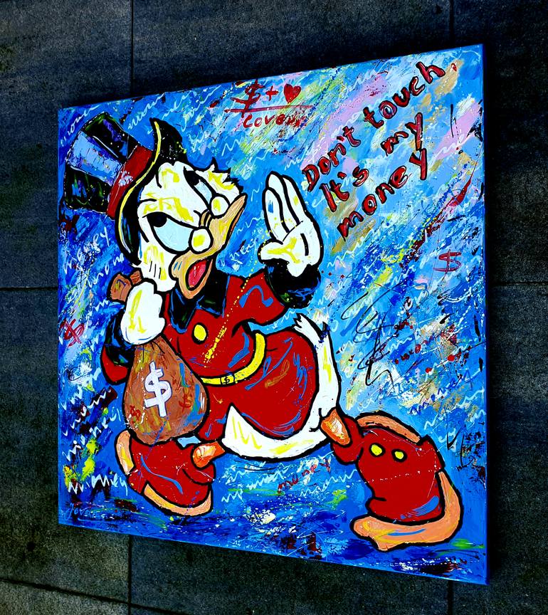 Original Pop Art Comics Painting by Jovan Srijemac