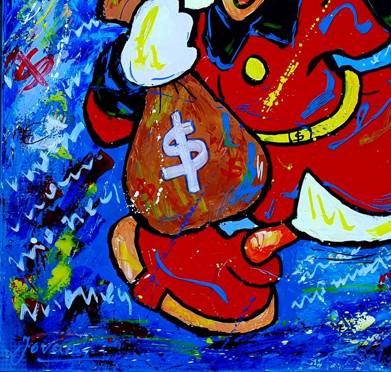 Original Pop Art Comics Painting by Jovan Srijemac