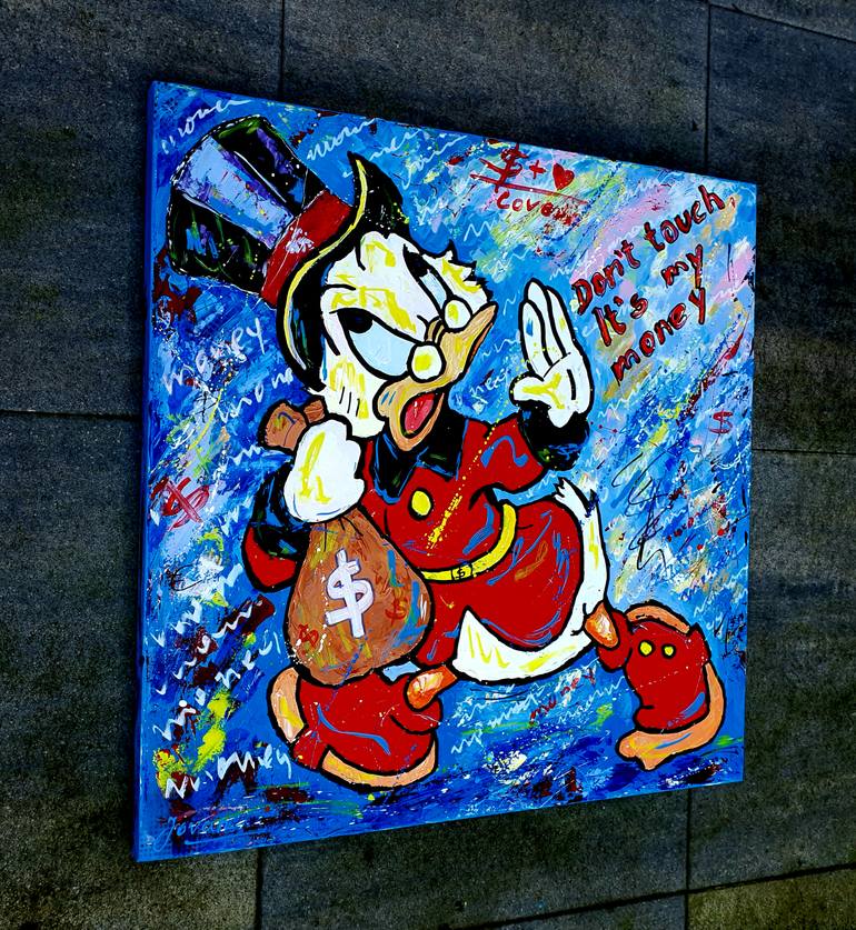 Original Pop Art Comics Painting by Jovan Srijemac