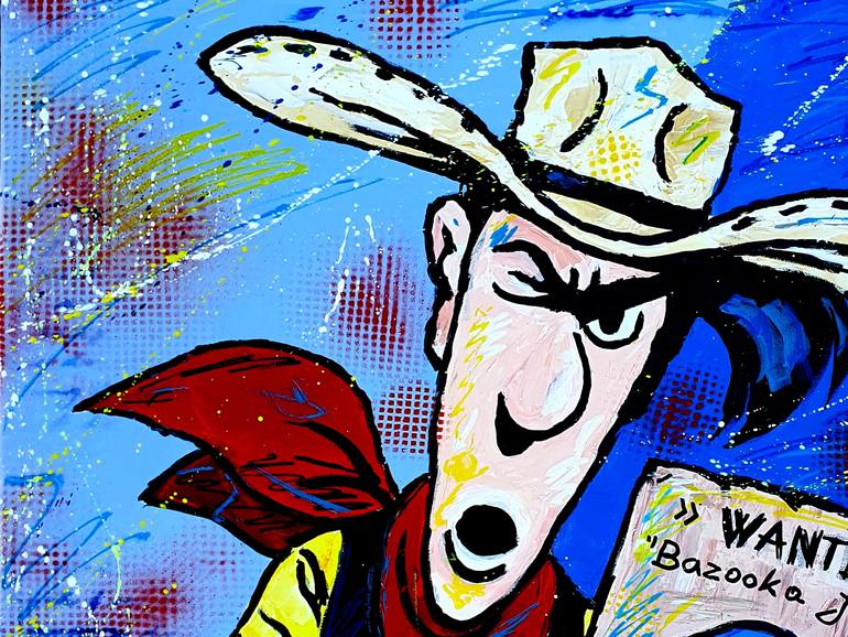 Original Pop Art Comics Painting by Jovan Srijemac