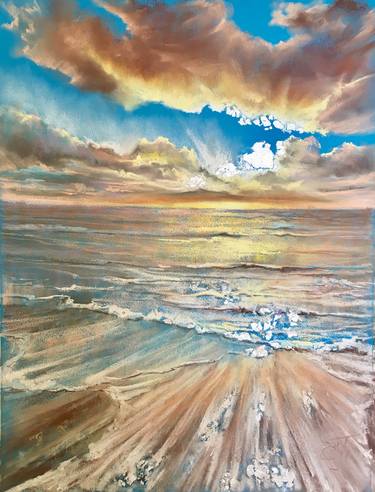 Print of Seascape Drawings by Kateryna Piatakova