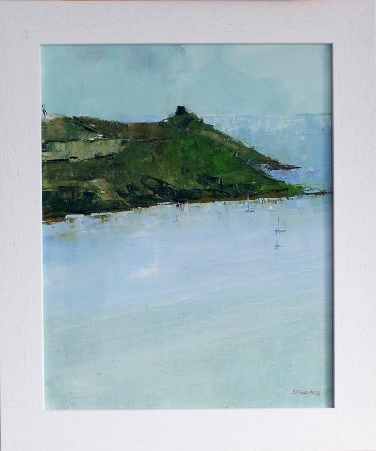 Original Impressionism Landscape Painting by Stuart Parker