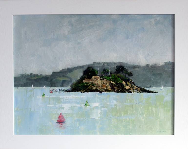 Original Impressionism Landscape Painting by Stuart Parker