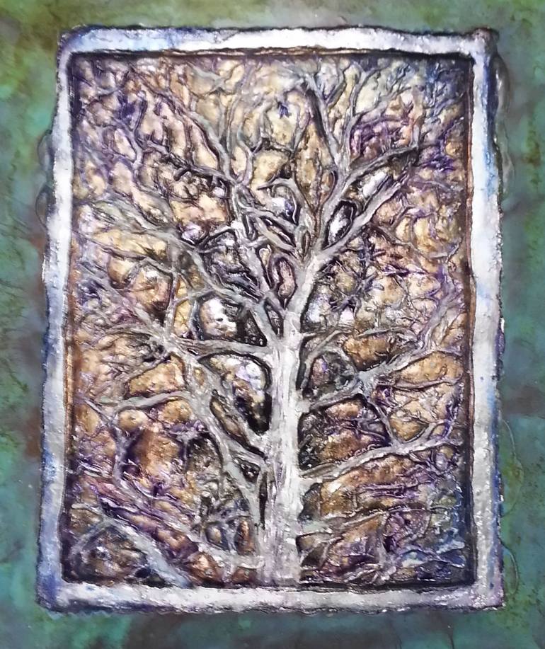 Winter Tree (Large, Silver) - Print