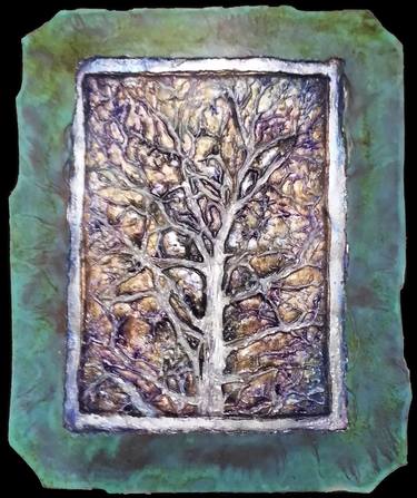 Print of Tree Sculpture by jeanne dana