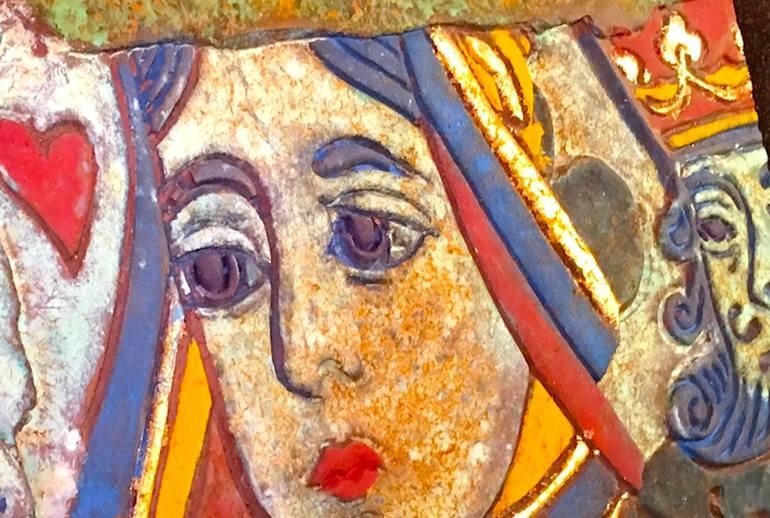 Original Pop Art Pop Culture/Celebrity Sculpture by Jeanne Dana