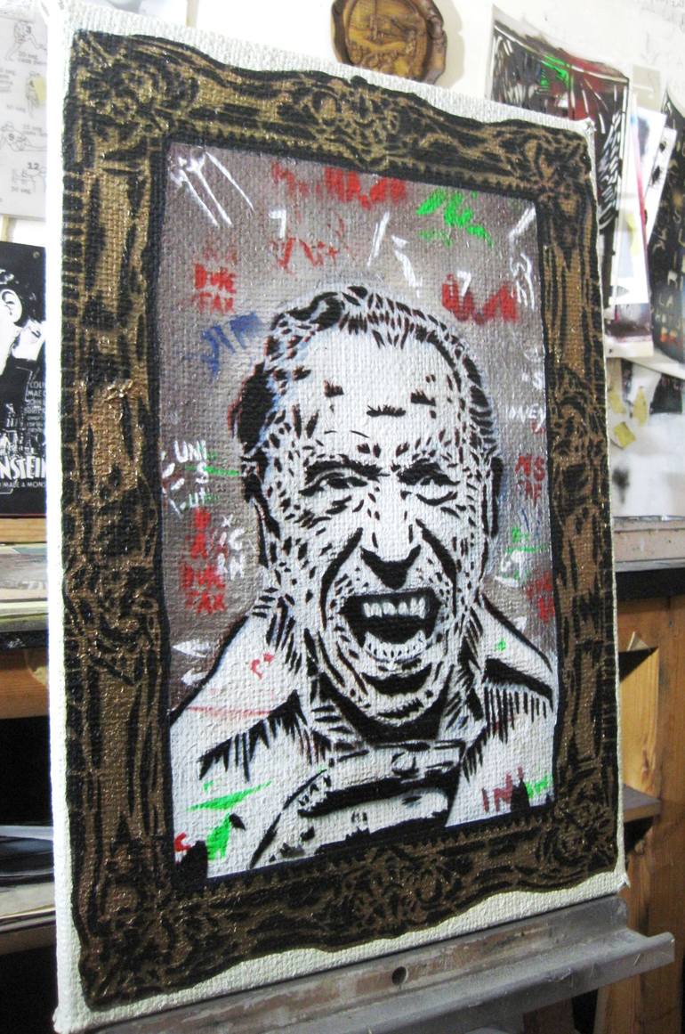 Original Pop Culture/Celebrity Painting by carlos madriz