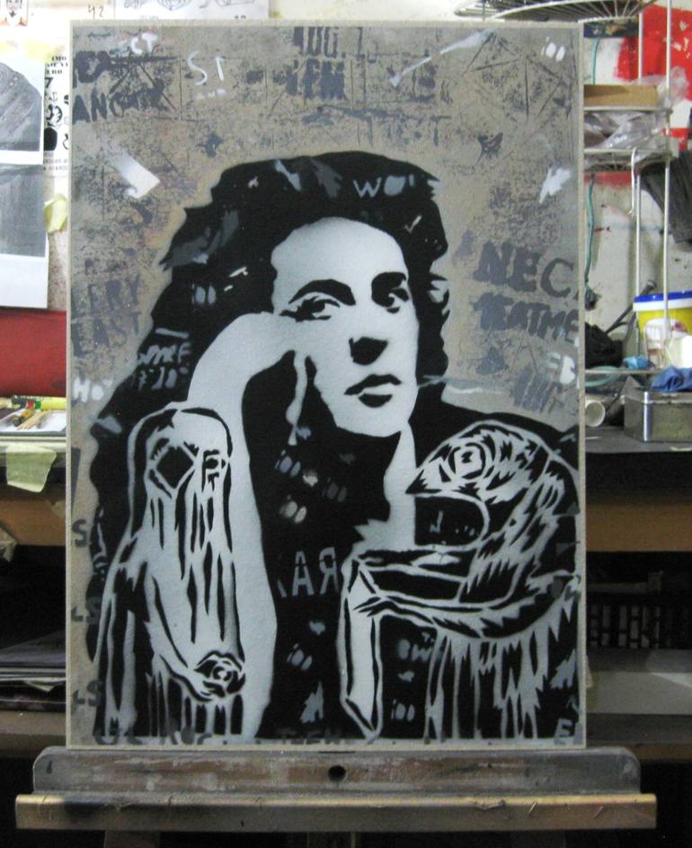 Original Pop Art Pop Culture/Celebrity Painting by carlos madriz