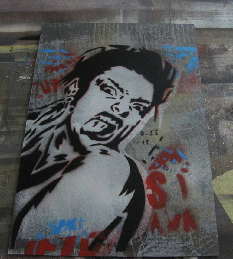 Original Contemporary People Painting by Carlos Madriz