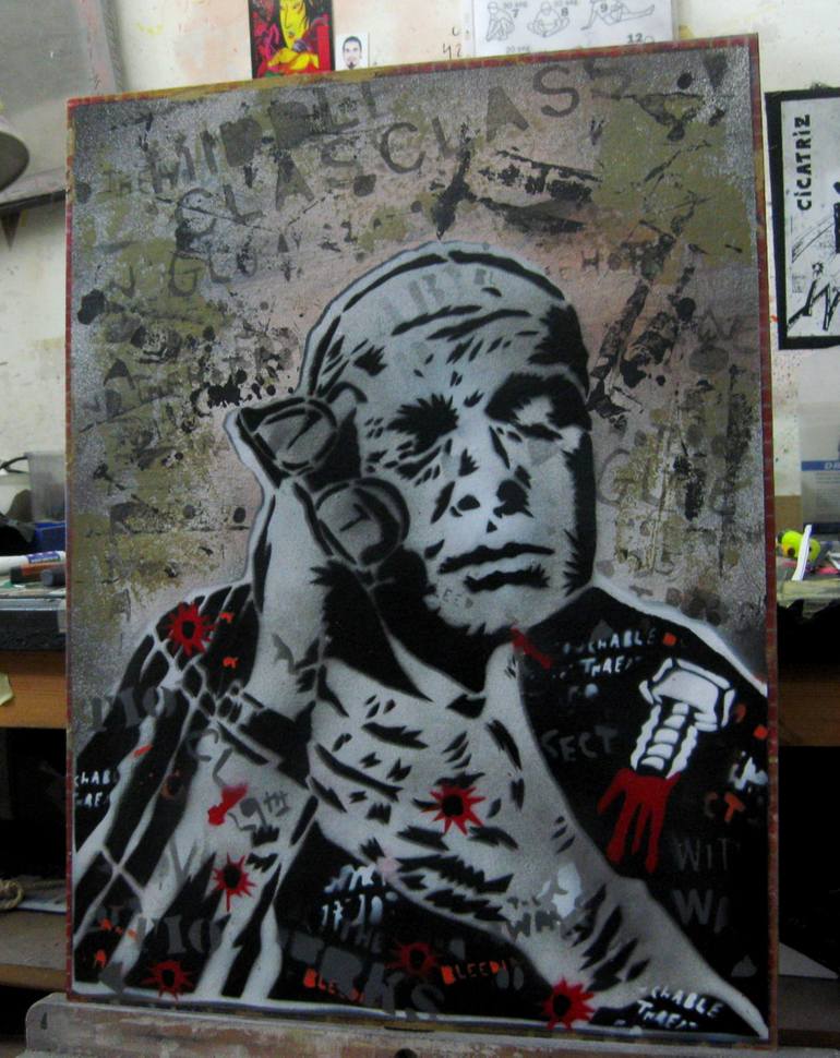 Original Contemporary Pop Culture/Celebrity Painting by Carlos Madriz