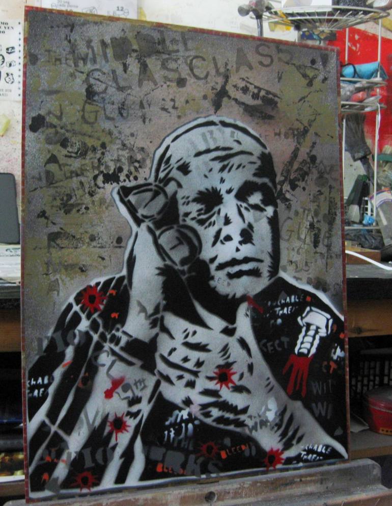 Original Contemporary Pop Culture/Celebrity Painting by Carlos Madriz