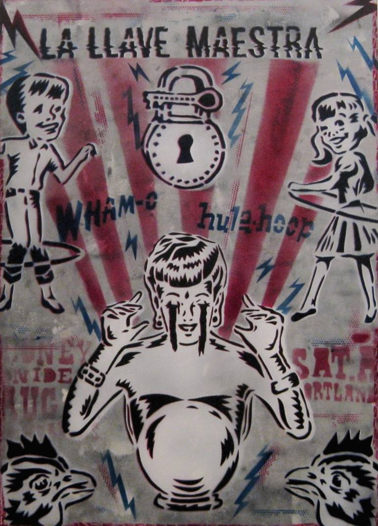 Original Contemporary Pop Culture/Celebrity Painting by Carlos Madriz