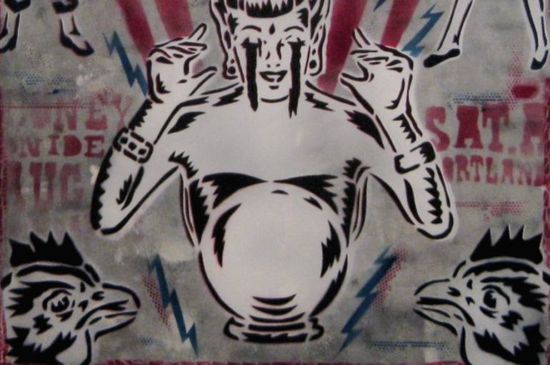Original Contemporary Pop Culture/Celebrity Painting by Carlos Madriz