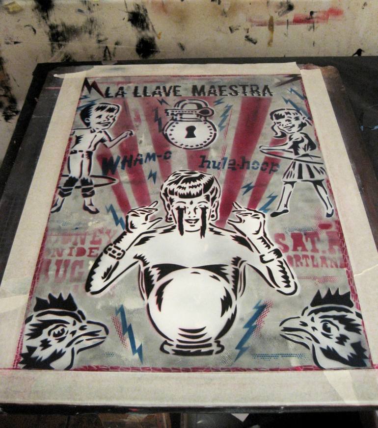 Original Contemporary Pop Culture/Celebrity Painting by Carlos Madriz