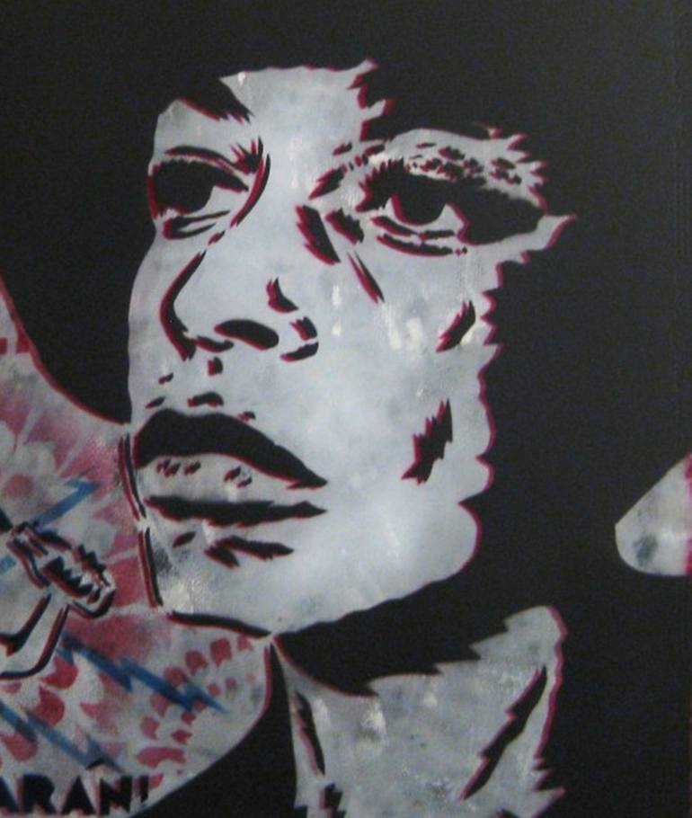 Original Modernism Politics Painting by Carlos Madriz