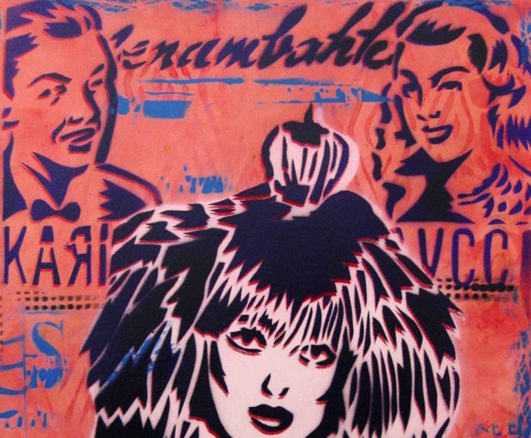 Original Figurative Pop Culture/Celebrity Painting by Carlos Madriz