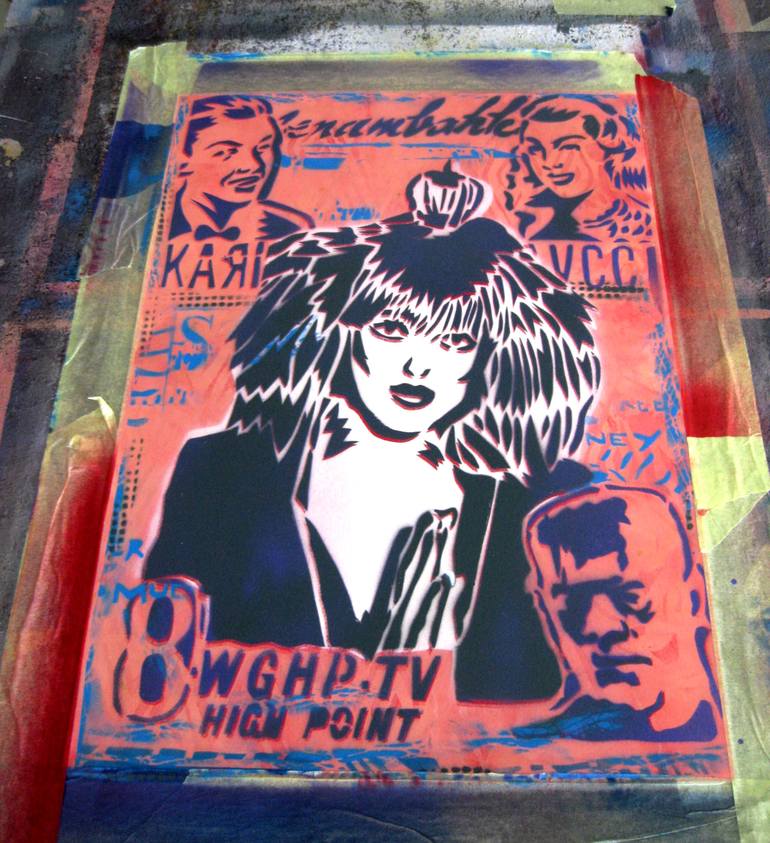 Original Figurative Pop Culture/Celebrity Painting by Carlos Madriz