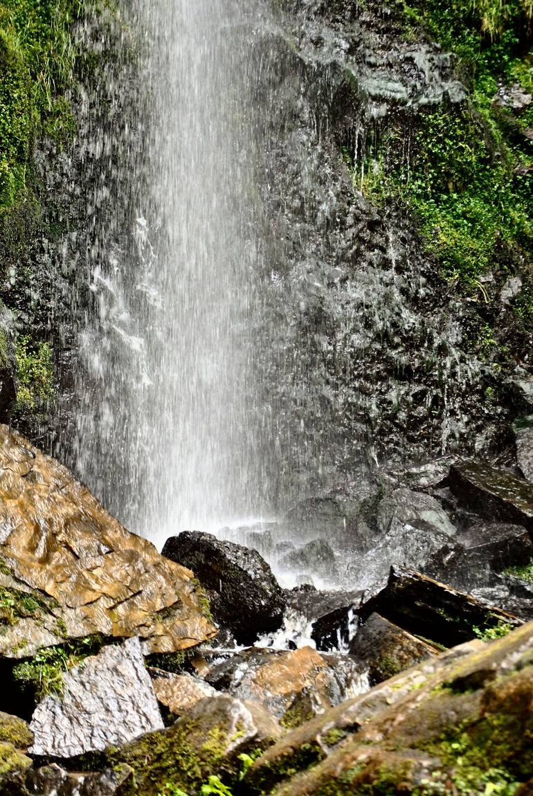 what is the sound of a waterfall Photography by Graham Rhodes | Saatchi Art