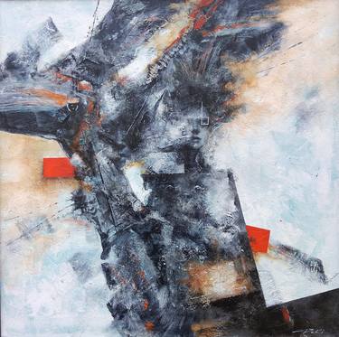 Original Abstract Expressionism Abstract Paintings by Dejan Deki Milivojevic